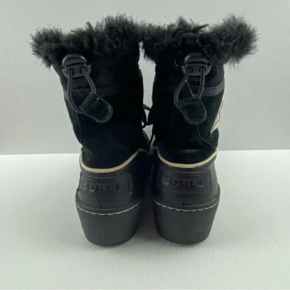 Sorel Tivoli II Boots Suede Faux Fur Winter Snow Boots - Picture 7 of 10